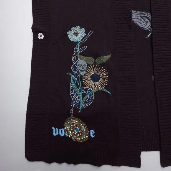 Zadig & Voltaire Inna Cashmere Embellished Cardigan - Picture 6 of 16